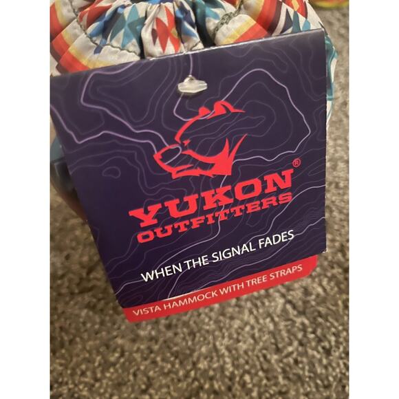 YUKON OUTFITTERS Vista Aztec Printed Hammock with Maya Festival NEW Camping - Picture 4 of 5